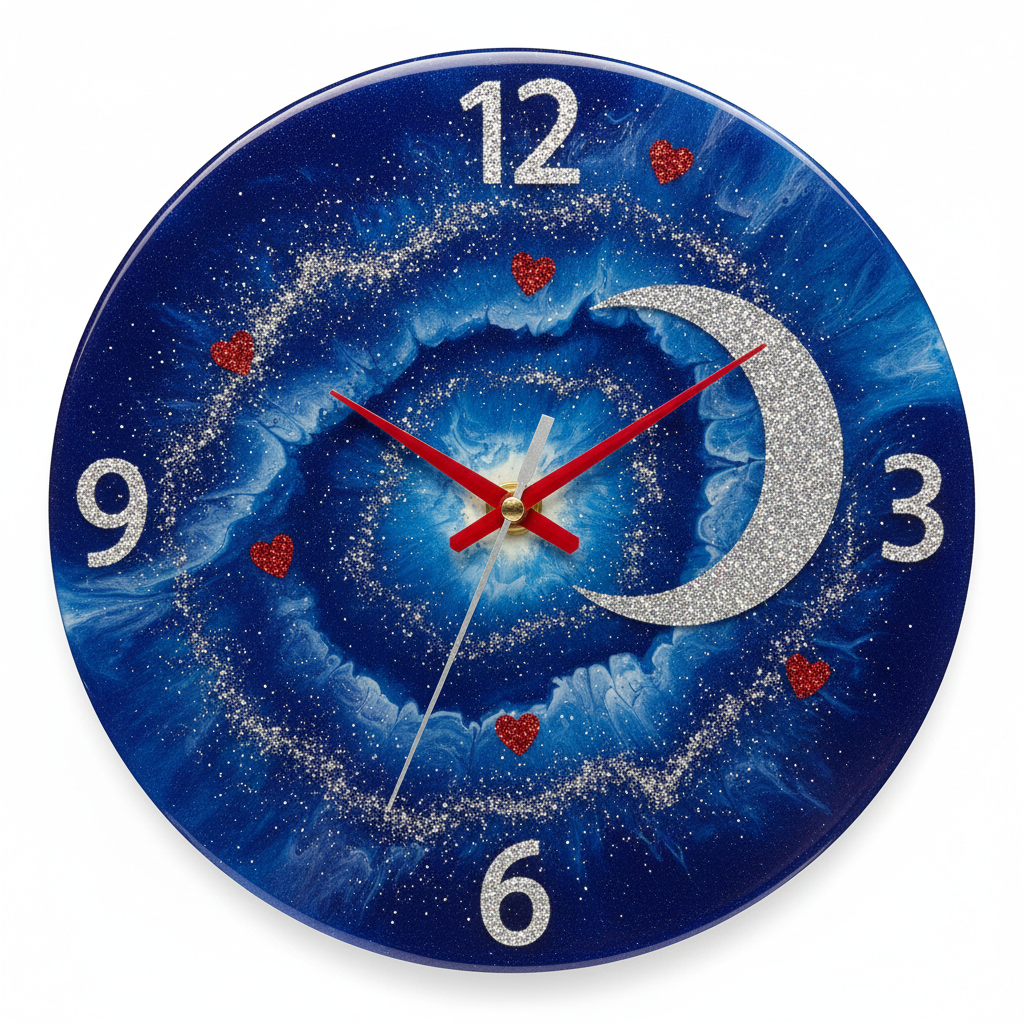 Orologio da parete Galaxy romantico